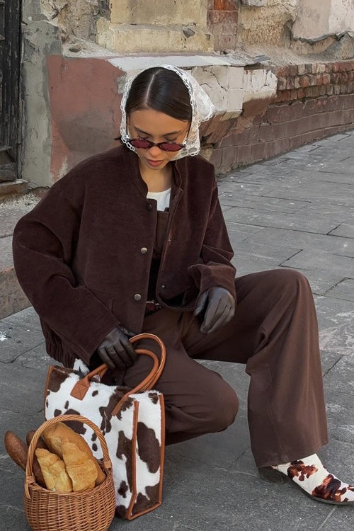 Classic Vintage Jacket with a Flattering Fit