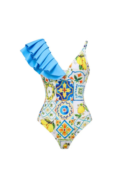 Beautifully Finished Swimsuit in a Timeless Design