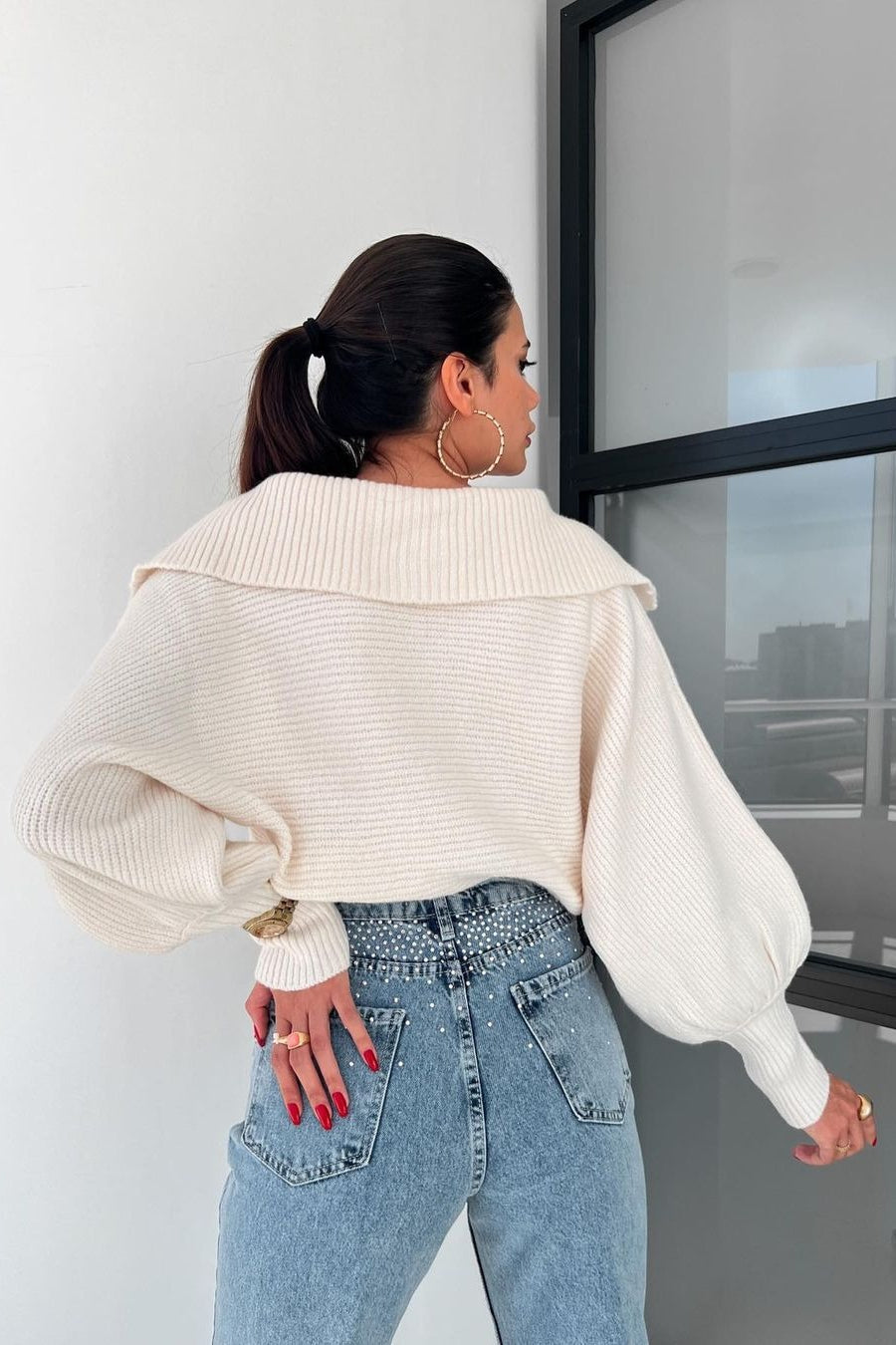 Beautifully Balanced Sweater with Timeless Character