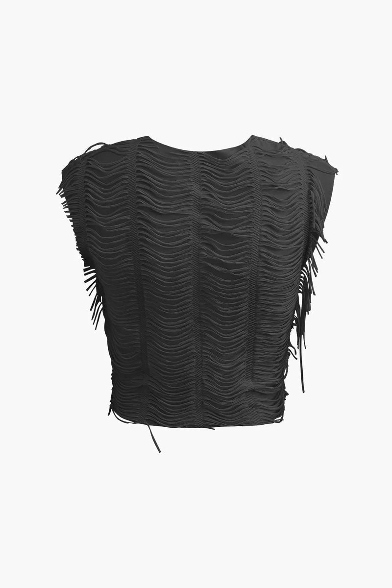 Well Tailored Top with a Graceful Silhouette