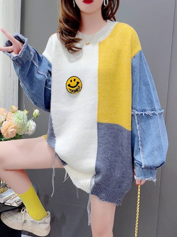 A Vintage Style Sweater with Delicate Timeless Details