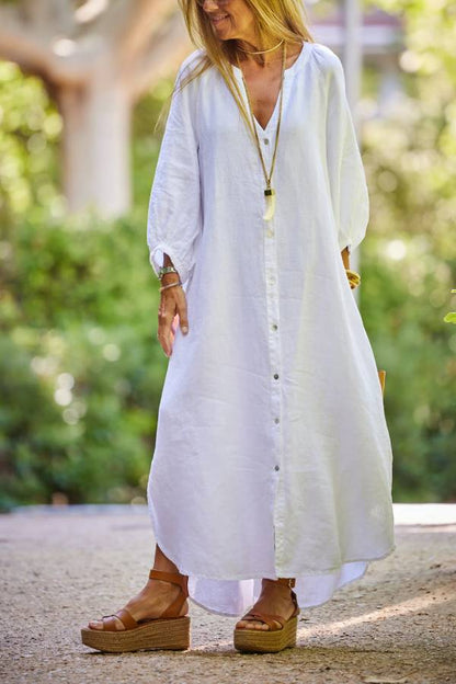 A Vintage Style Dress with Delicate Timeless Details
