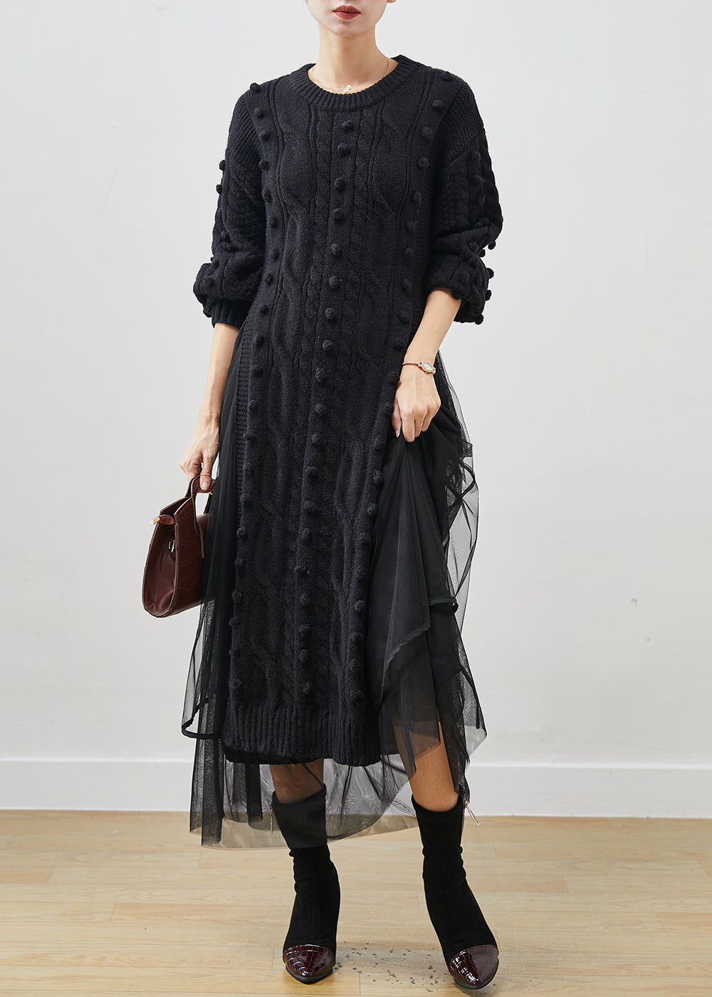 Vintage Inspired Sweater with a Contemporary Edge