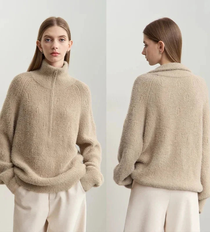 Well Tailored Sweater with a Graceful Silhouette