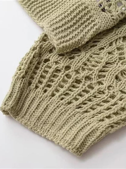 A Vintage Style Sweater with Delicate Timeless Details