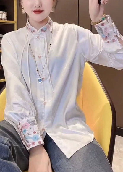 A Vintage Style Shirt with Delicate Timeless Details