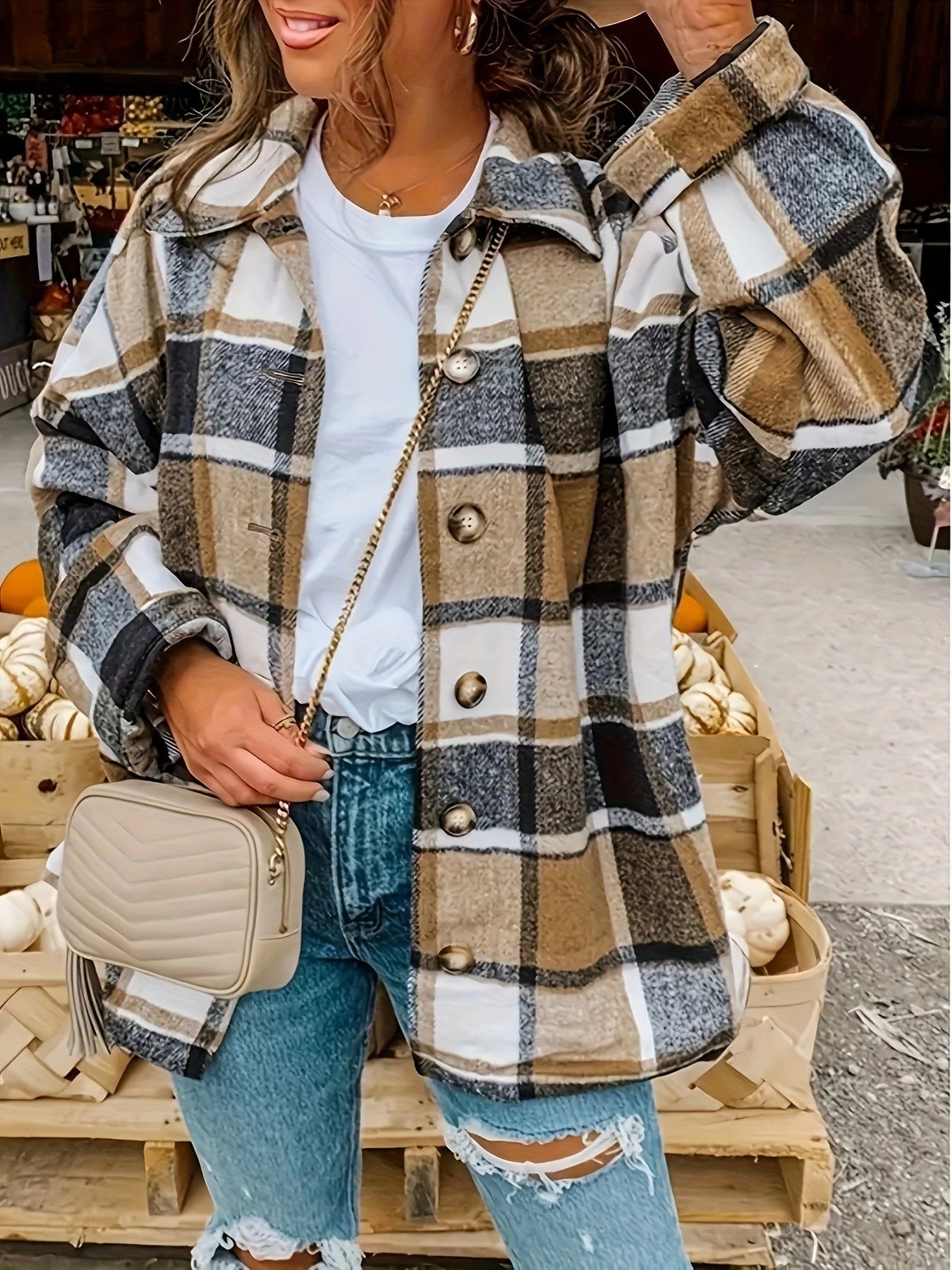 A Vintage Style Jacket with Delicate Timeless Details