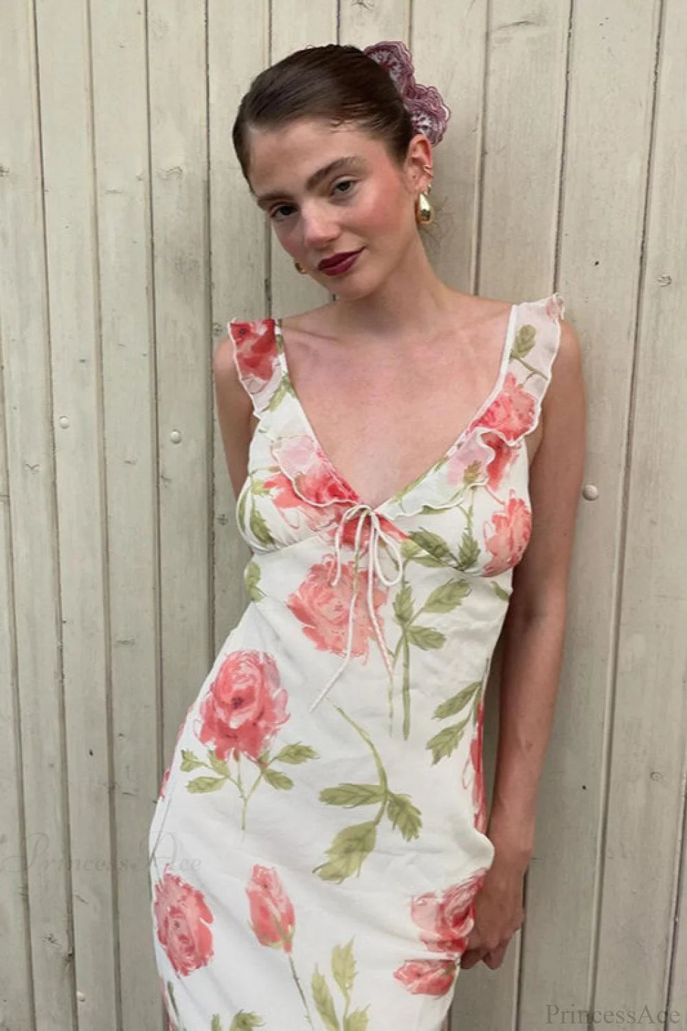 A Vintage Style Dress with Delicate Timeless Details