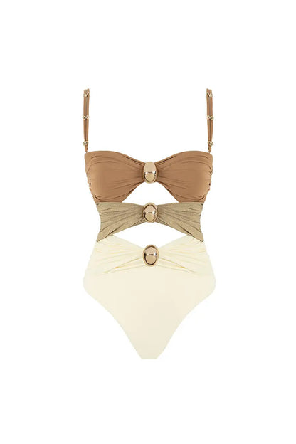Beautifully Finished Swimsuit in a Timeless Design