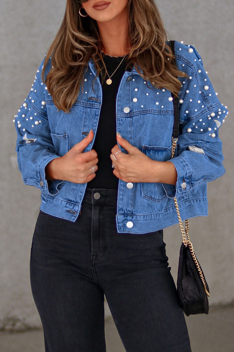 A Vintage Style Jacket with Delicate Timeless Details