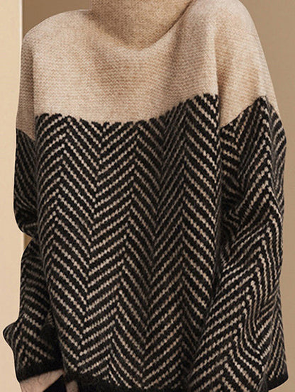 Classic Vintage Sweater with a Flattering Fit