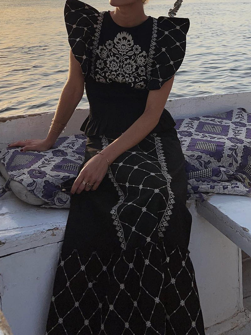 Elegantly Styled Dress for Everyday Wear