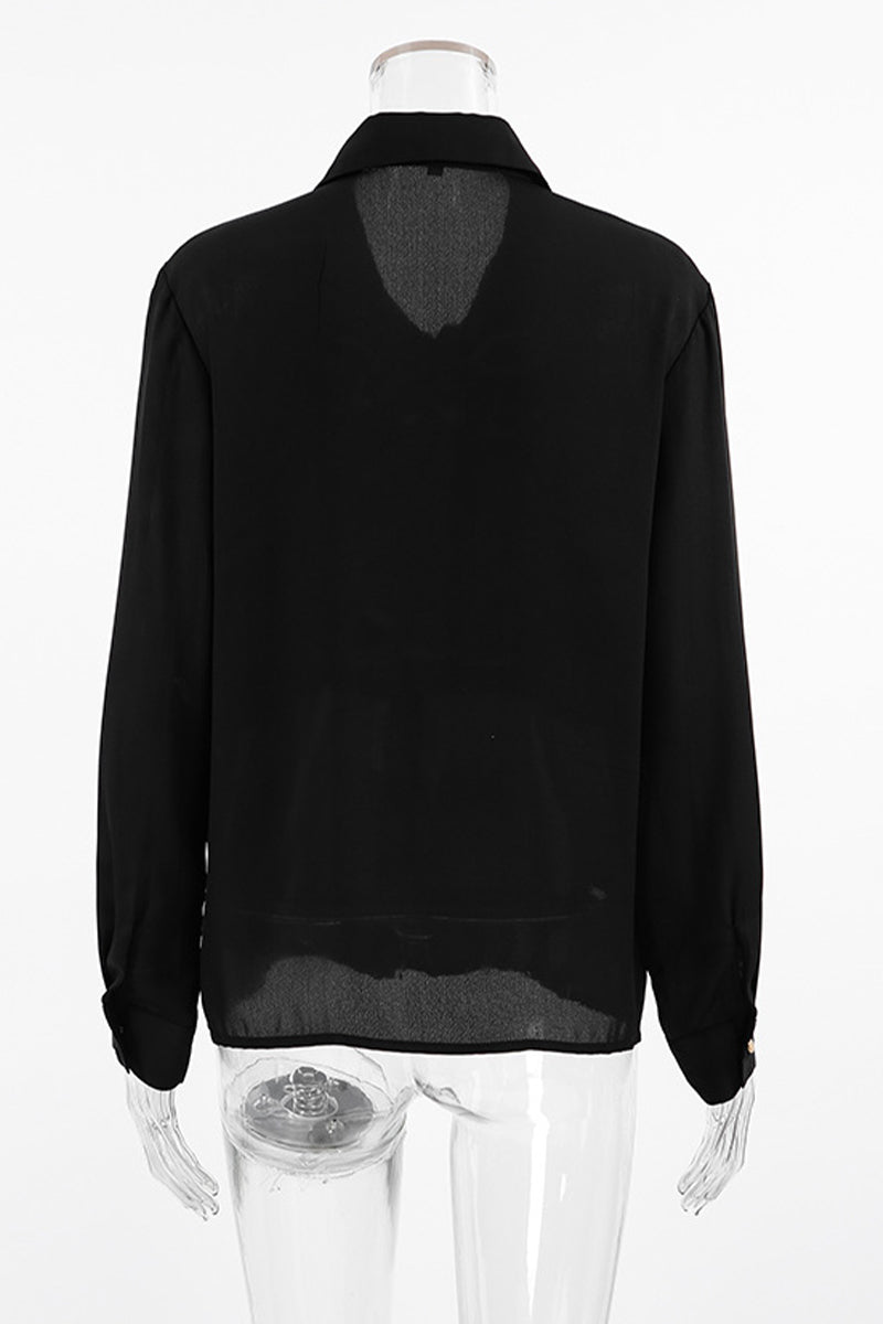 Classic Vintage Blouse with a Flattering Fit