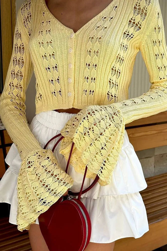 Vintage Inspired Cardigan with a Contemporary Edge
