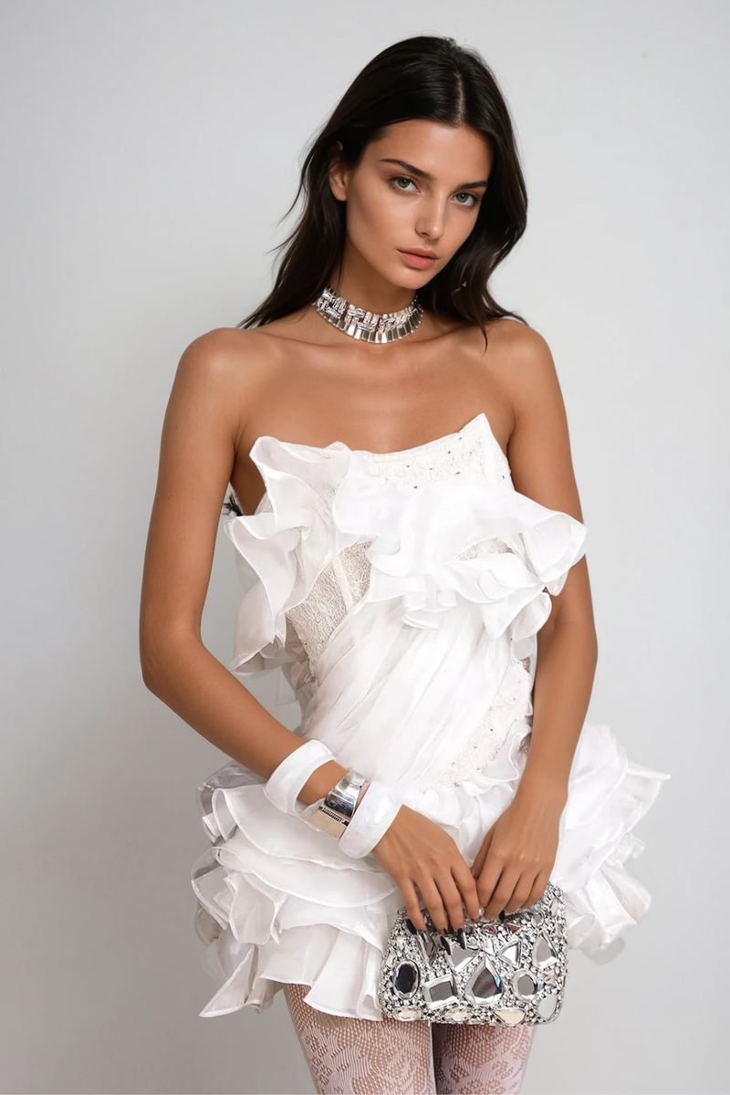 A Vintage Style Dress with Delicate Timeless Details
