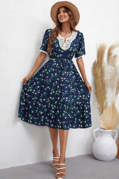 A Vintage Style Dress with Delicate Timeless Details