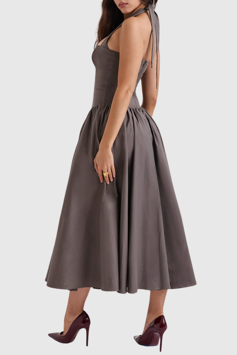A Vintage Style Dress with Delicate Timeless Details
