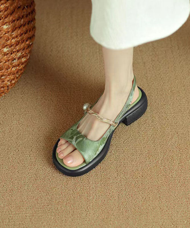 Sophisticated Sandals with a Clean Classic Look