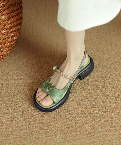 Sophisticated Sandals with a Clean Classic Look