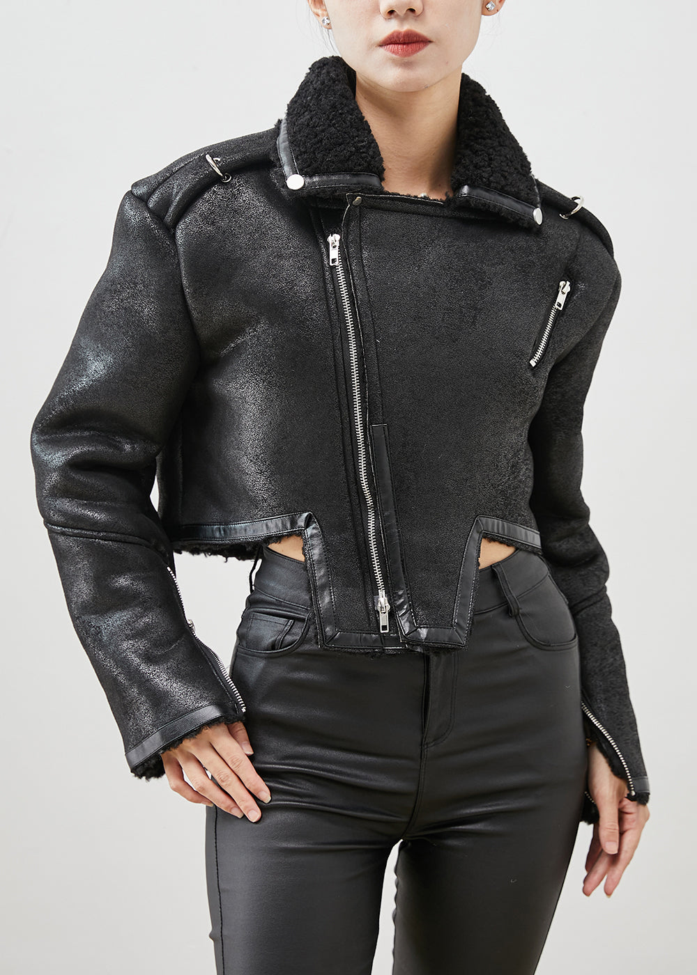 A Vintage Style Jacket with Delicate Timeless Details