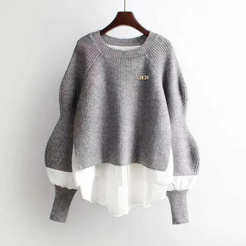 Well Tailored Sweater with a Graceful Silhouette