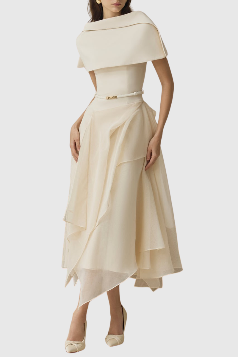 Well Tailored Dress with a Graceful Silhouette