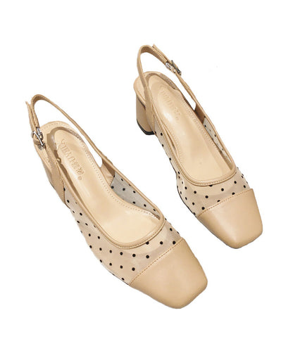 A Vintage Style Sandals with Delicate Timeless Details