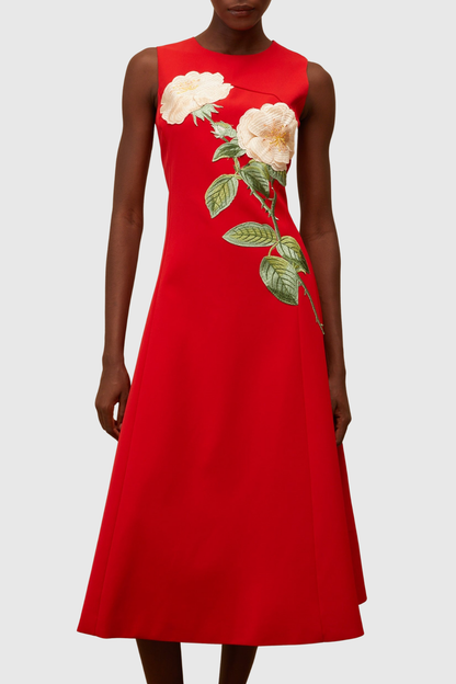 Classic Vintage Dress with a Flattering Fit
