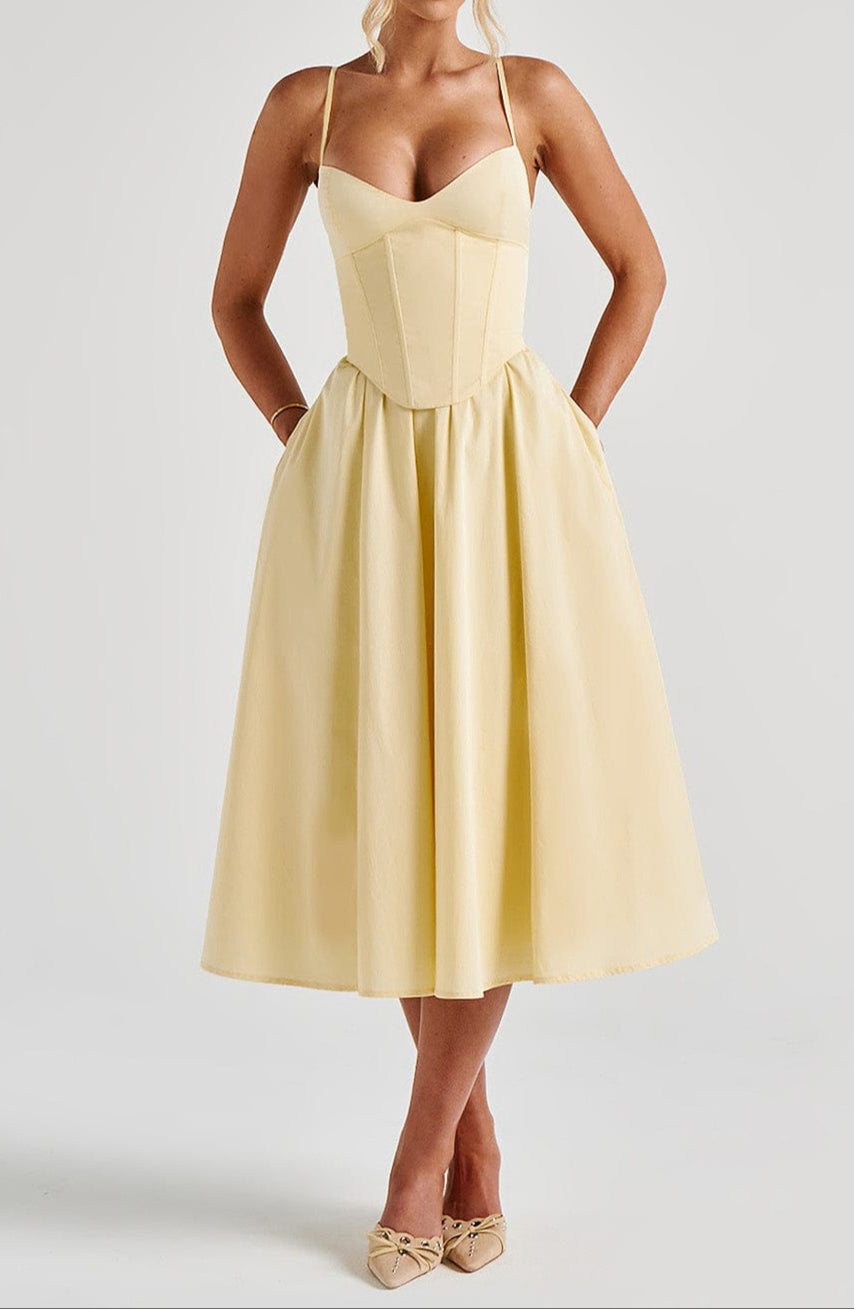 A Vintage Style Dress with Delicate Timeless Details