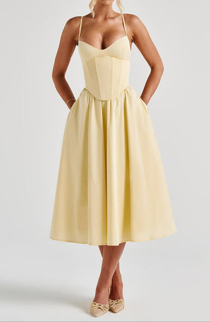 A Vintage Style Dress with Delicate Timeless Details