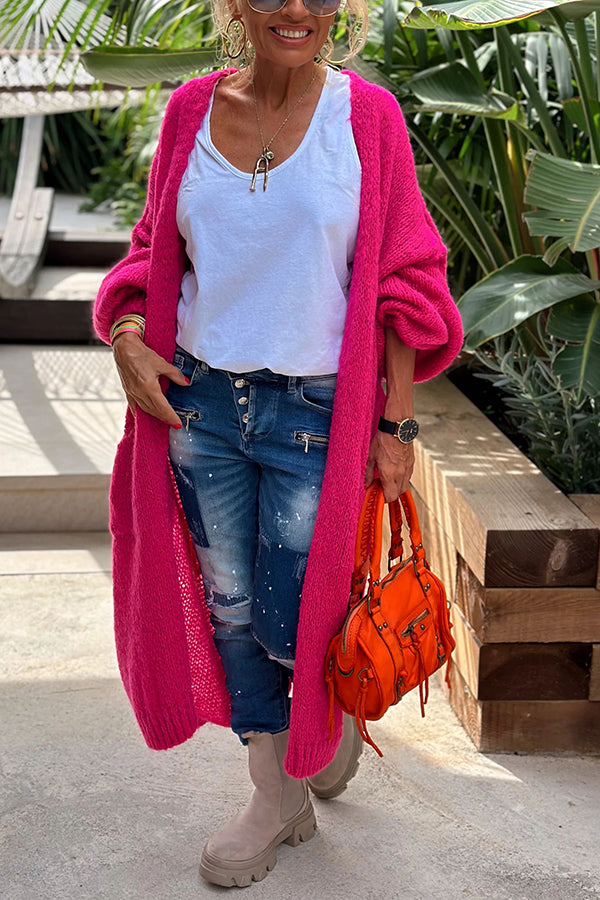 Classic Vintage Cardigan with a Flattering Fit