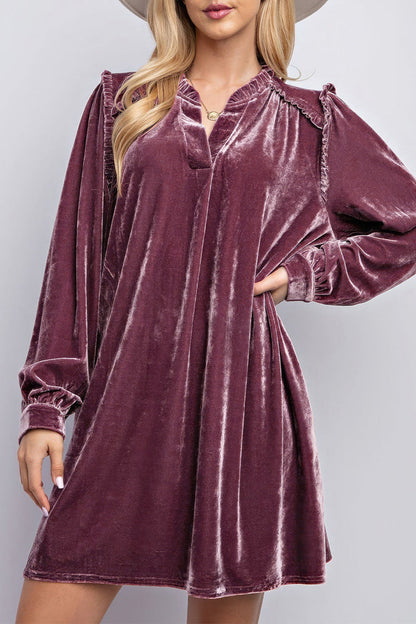 A Vintage Style Dress with Delicate Timeless Details