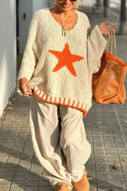 Vintage Inspired Sweater with a Contemporary Edge