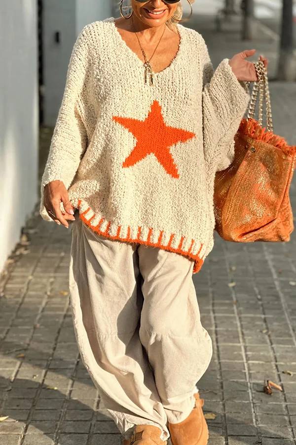 Vintage Inspired Sweater with a Contemporary Edge