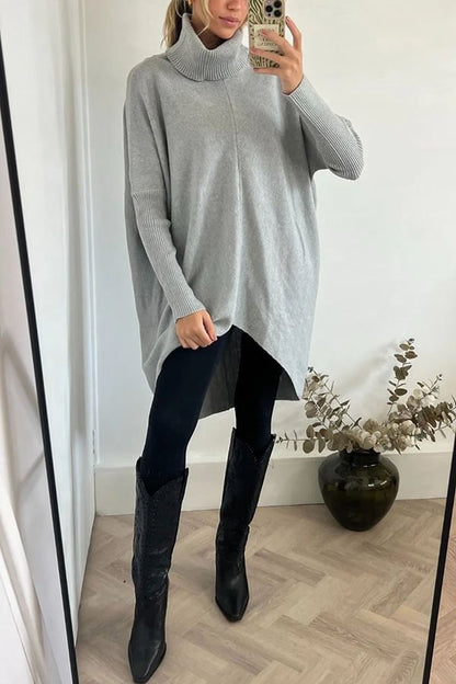 Well Tailored Sweater with a Graceful Silhouette