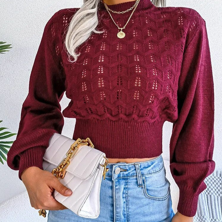 Vintage Inspired Sweater with a Contemporary Edge