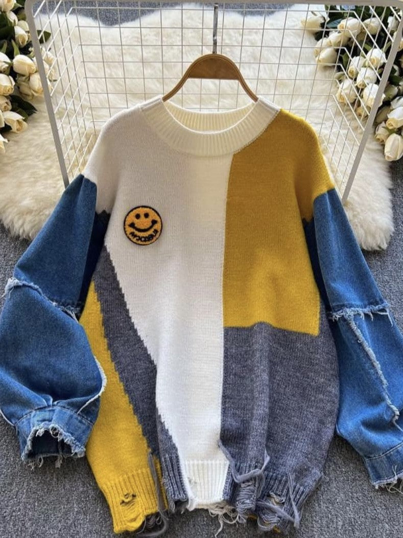 A Vintage Style Sweater with Delicate Timeless Details