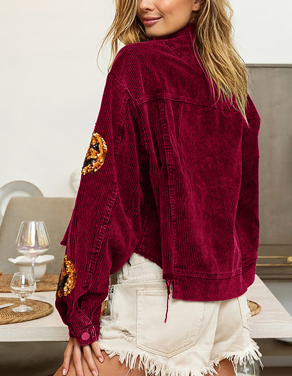 A Vintage Style Jacket with Delicate Timeless Details