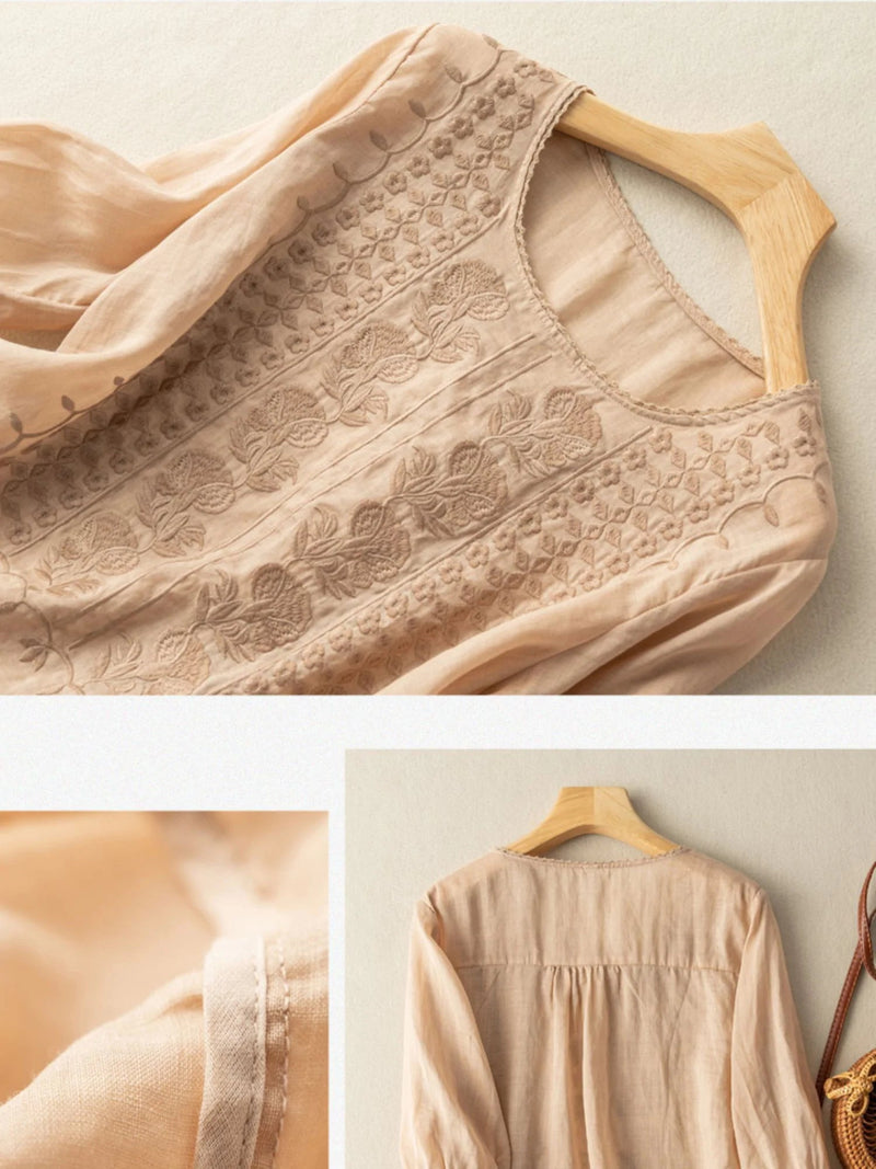 A Vintage Style Top with Delicate Timeless Details