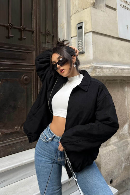 Classic Vintage Jacket with a Flattering Fit