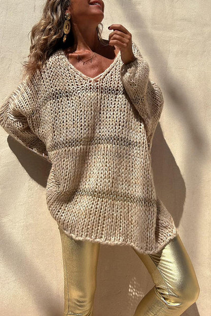 Vintage Inspired Sweater with a Contemporary Edge
