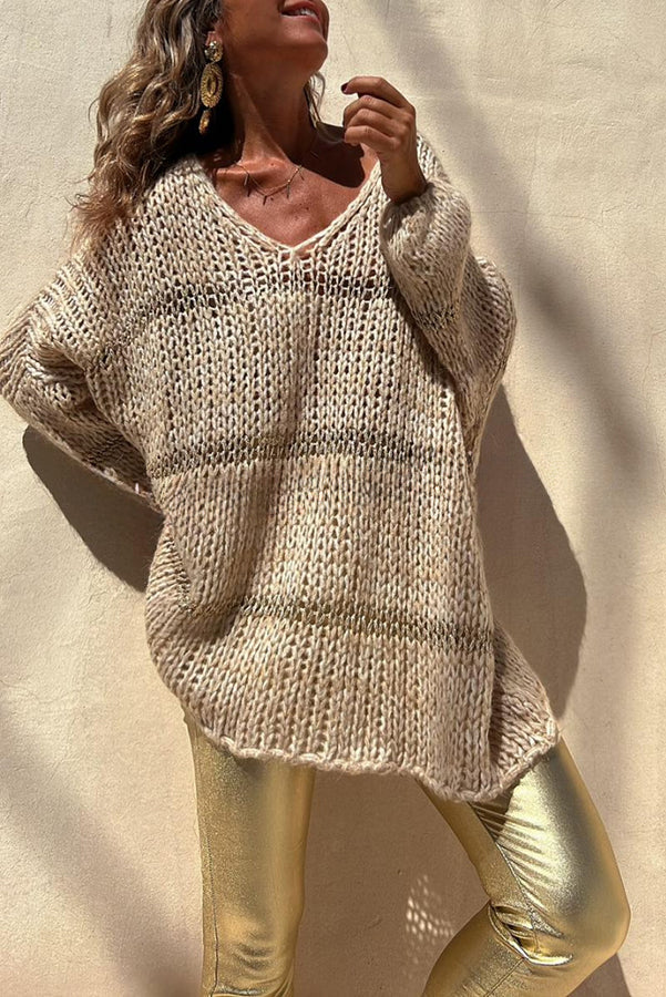 Vintage Inspired Sweater with a Contemporary Edge