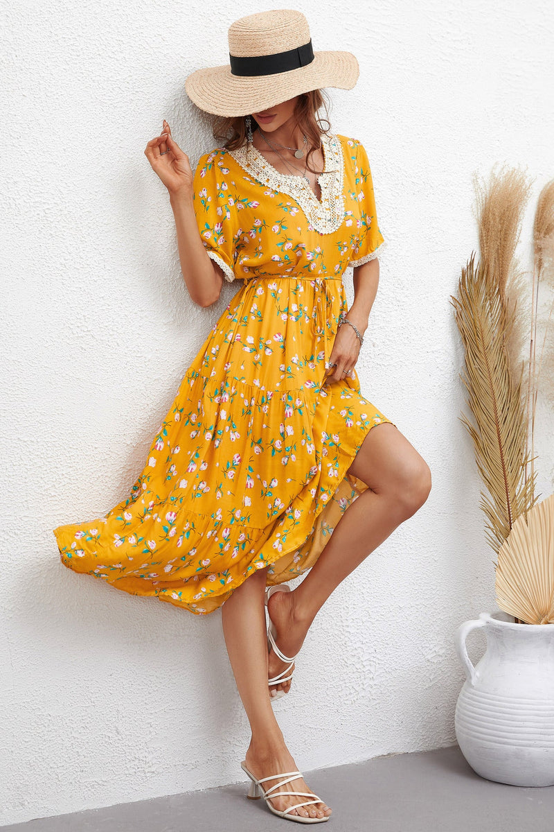 A Vintage Style Dress with Delicate Timeless Details