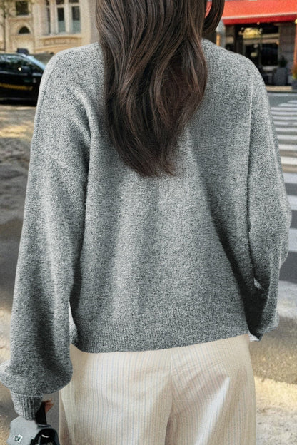 A Vintage Style Cardigan with Delicate Timeless Details