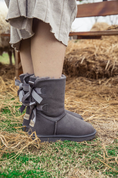 A Vintage Style Boots with Delicate Timeless Details