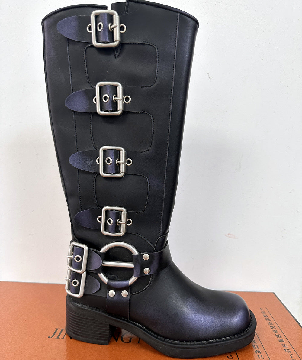 A Vintage Style Boots with Delicate Timeless Details