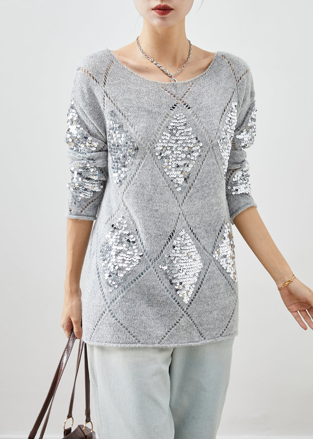 Beautifully Finished Sweater in a Timeless Design