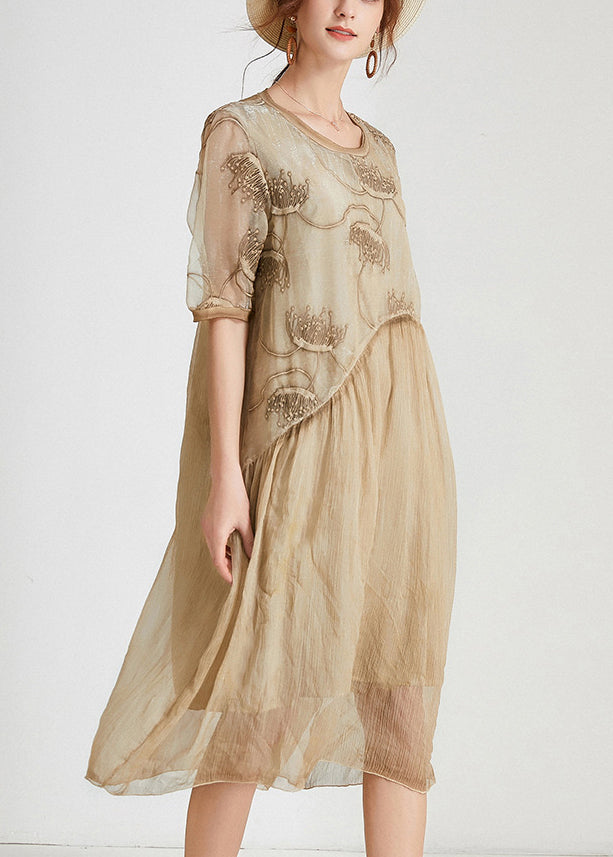 A Vintage Style Dress with Delicate Timeless Details