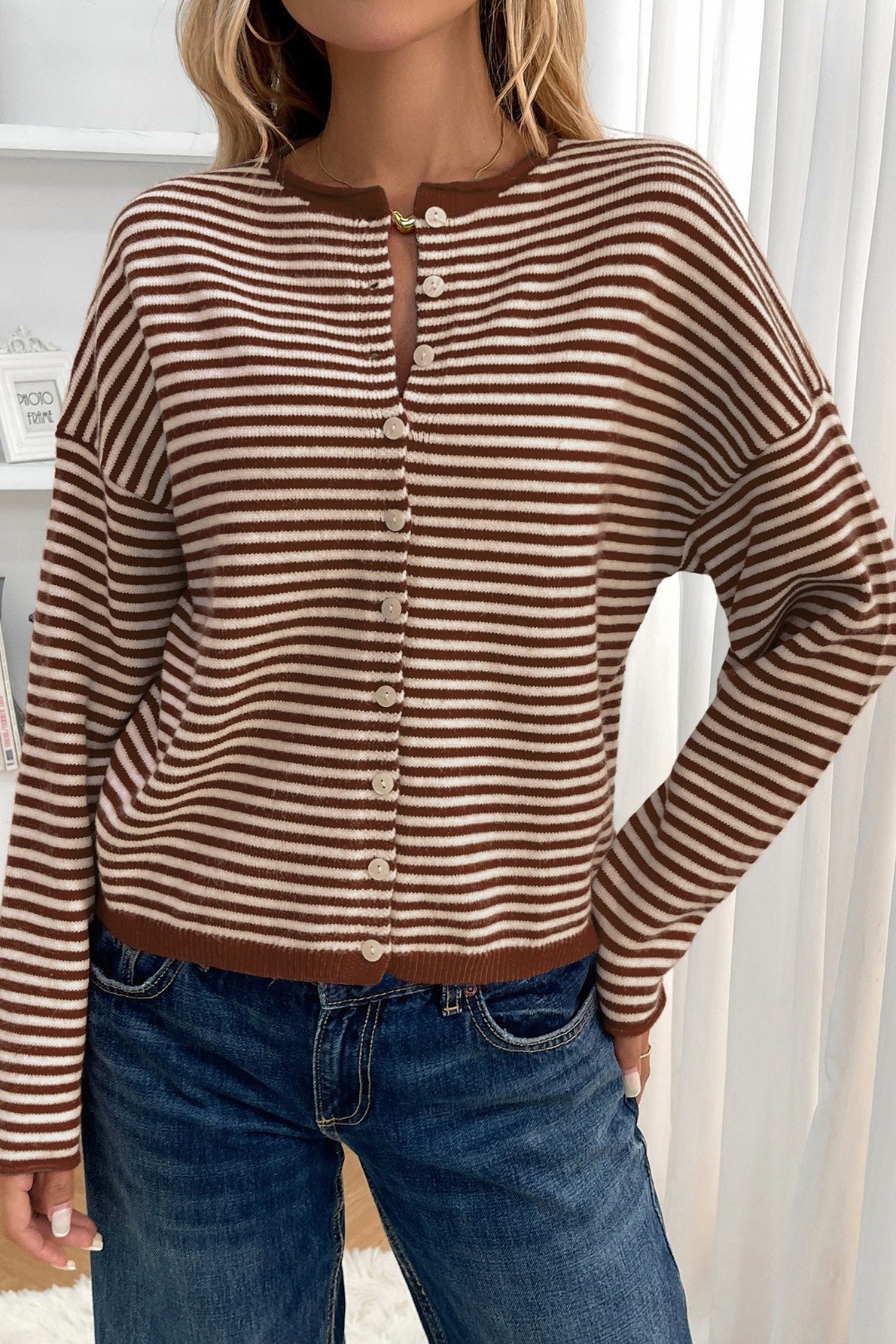 Beautifully Finished Cardigan in a Timeless Design