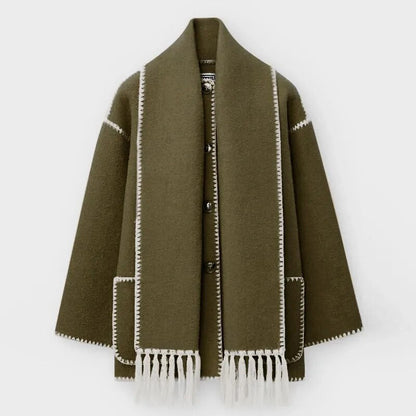 A Vintage Style Jacket with Delicate Timeless Details